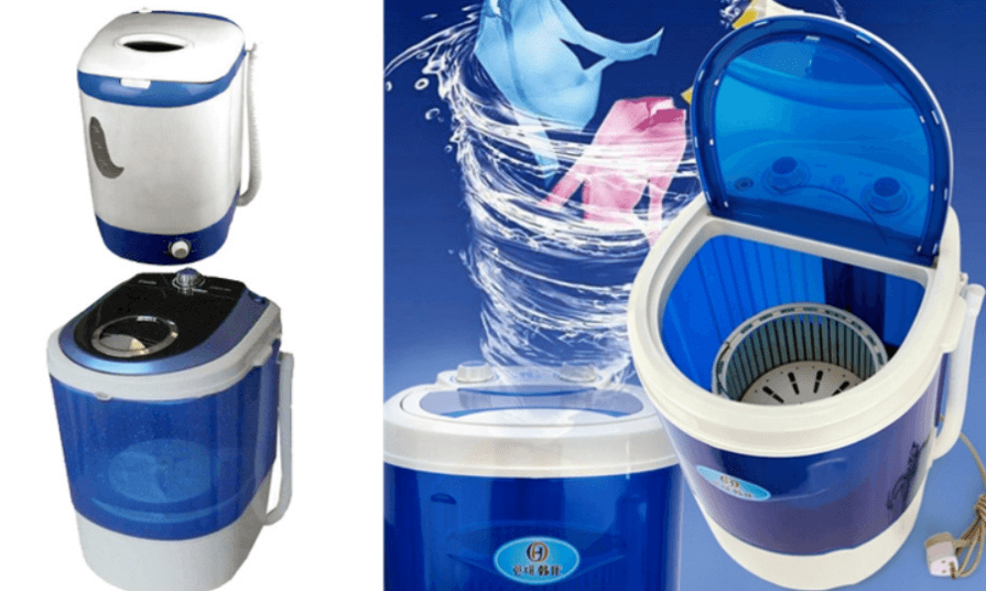 Máy giặt mini sở hữu đầy đủ tính năng cơ bản của máy giặt thông thường.