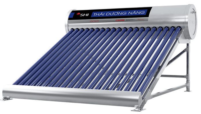 Đáp ứng nhu cầu sinh hoạt con người với máy nước nóng Thái dương năng gold 18.