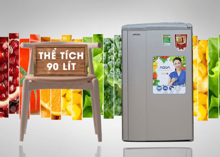 Tủ lạnh Aqua Sanyo AQR-95AR 90 lít