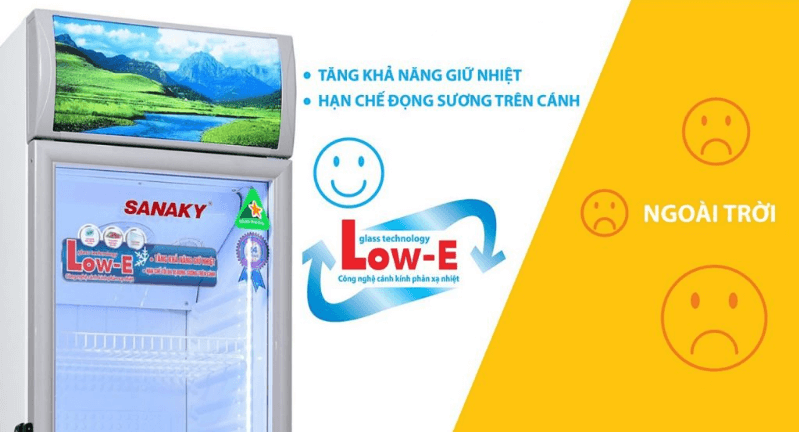 Tủ mát Sanaky VH – 168KL