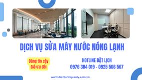 Bảng giá Sửa Máy Nước Nóng Lạnh