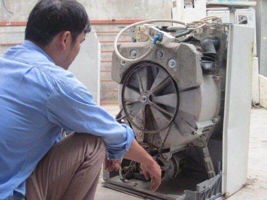 Quy trình vệ sinh máy giặt tại nhà