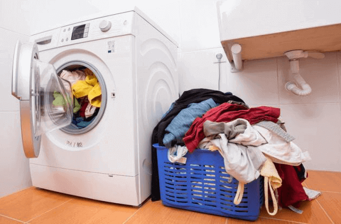 Máy giặt là vật dùng cần thiết cho gia đình hiện đại