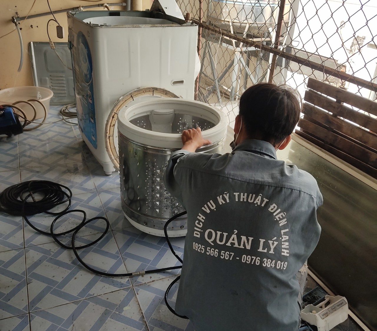 Quy trình sửa máy giặt quận 3 chuyên nghiệp