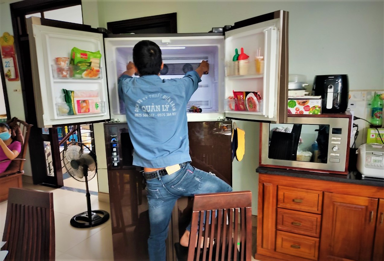 Dịch vụ sửa tủ lạnh Quận 2 của điện lạnh Quản Lý