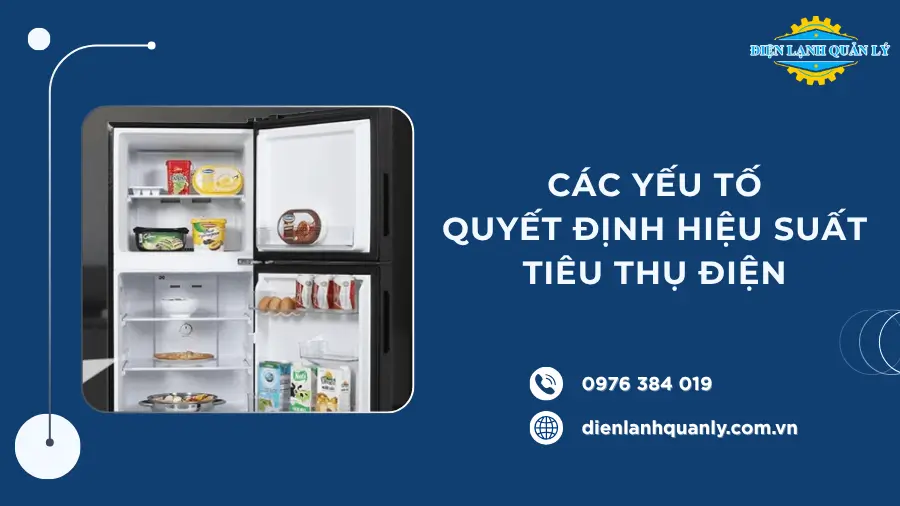 Các yếu tố quyết định hiệu suất tiêu thụ điện