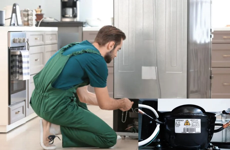 Sự cố rò rỉ khí gas ở tủ lạnh cần thay mới