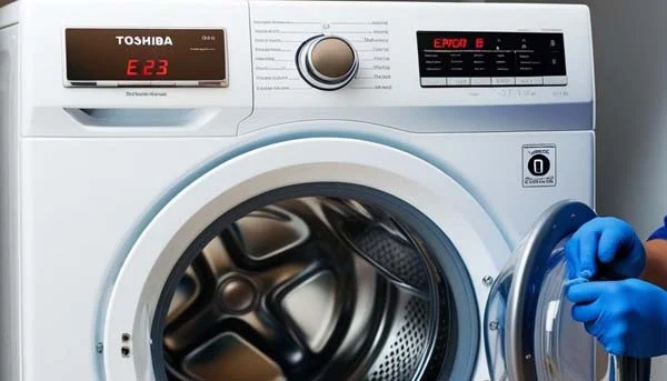 Lỗi E23 trên máy giặt Toshiba là gì