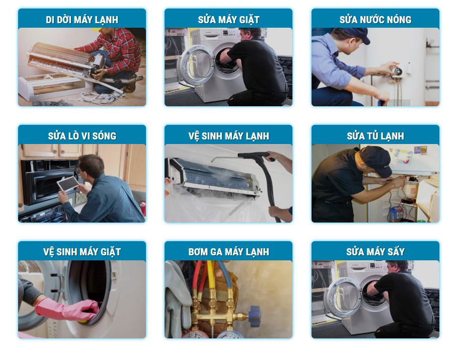 Điện lạnh Quản lý, đơn vị cung cấp dịch vụ phong phú