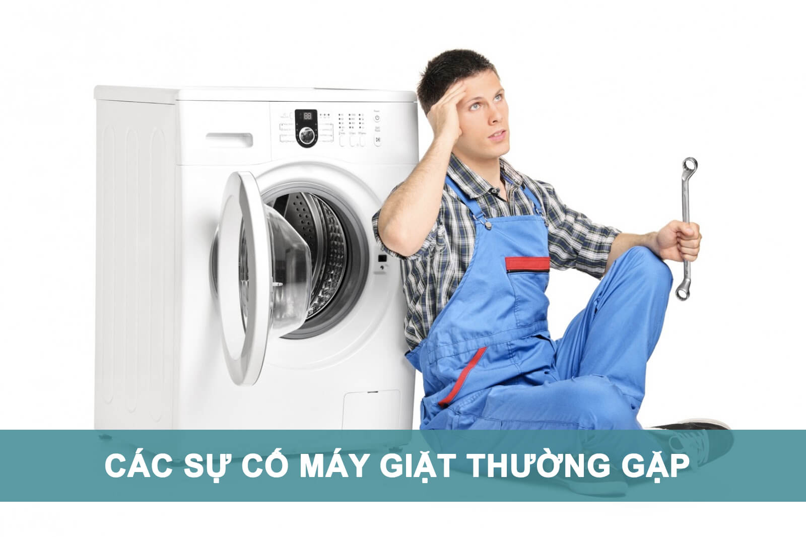 các sự cố máy giặt thường gặp