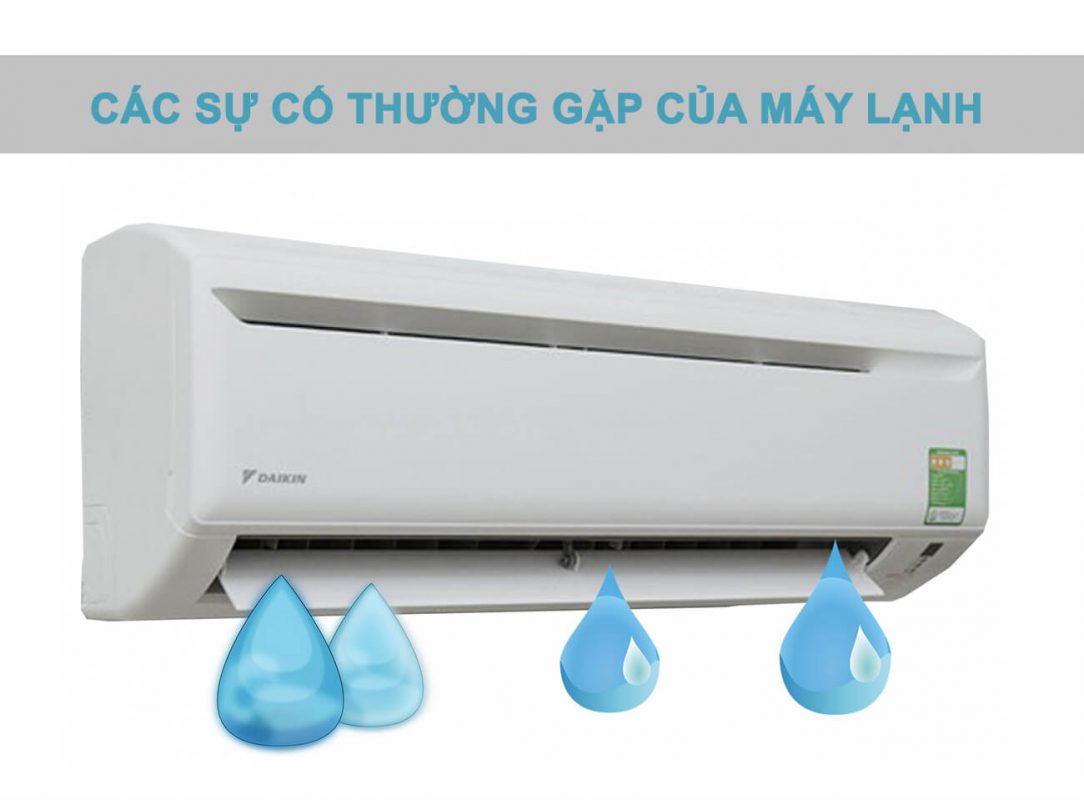 các sự cố máy lạnh