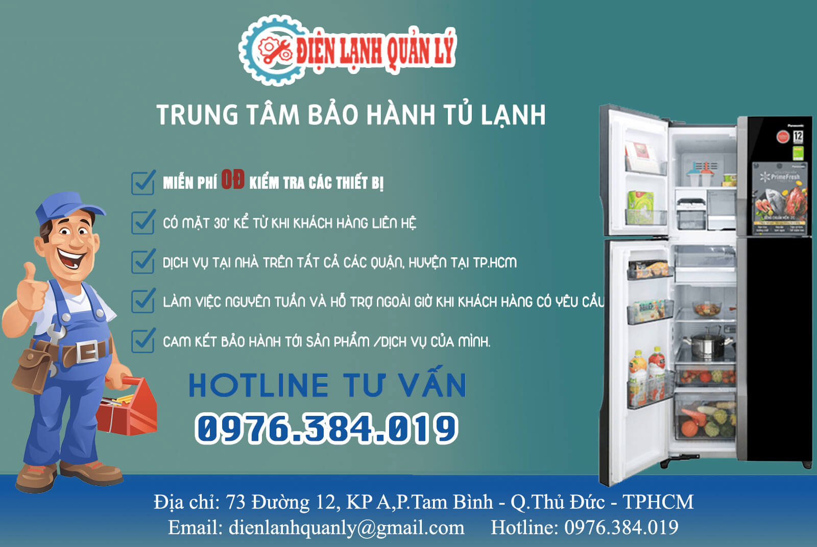 trung tâm bảo hành tủ lạnh hcm