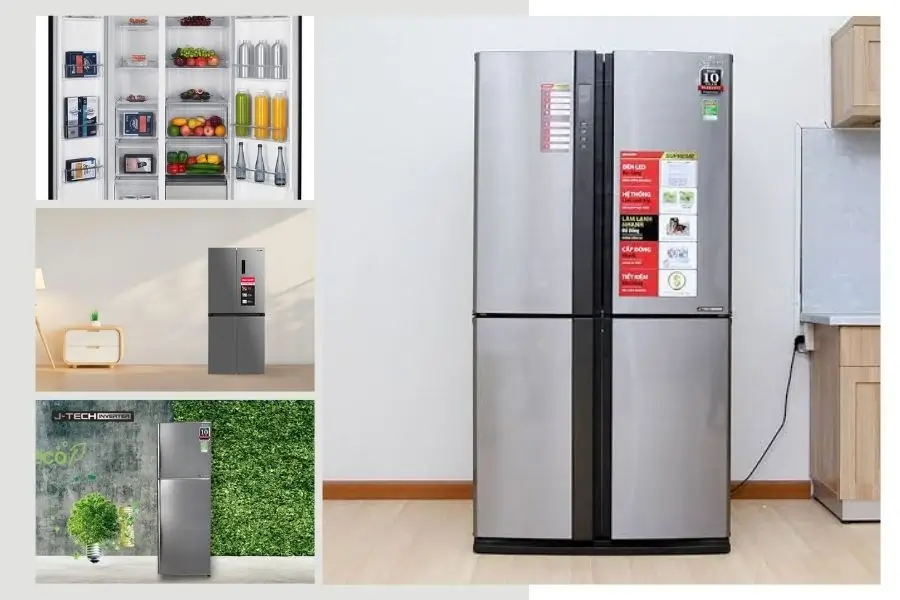 Lưu ý kỹ thuật khi sử dụng tủ lạnh Sharp