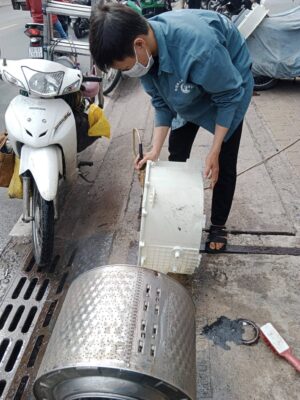 Quy Trình Tiếp Nhận & Sửa Máy Giặt Gò Vấp