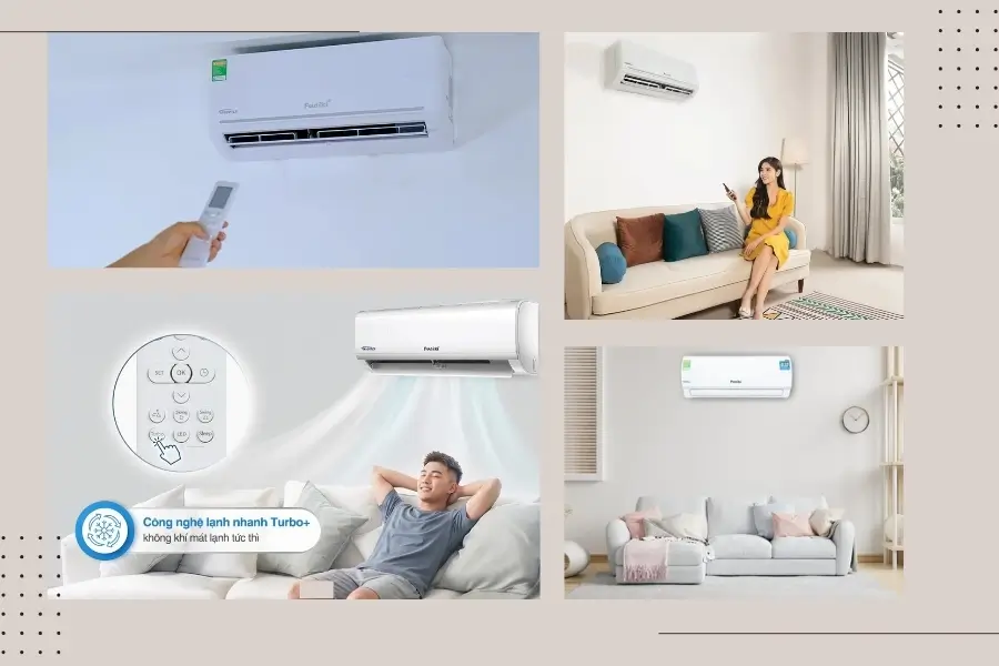 Công suất điều hoà Funiki thông dụng Công suất điều hoà Funiki thông dụng