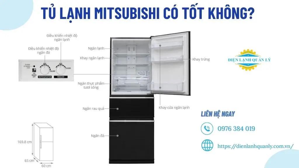 Tủ lạnh Mitsubishi có tốt không?