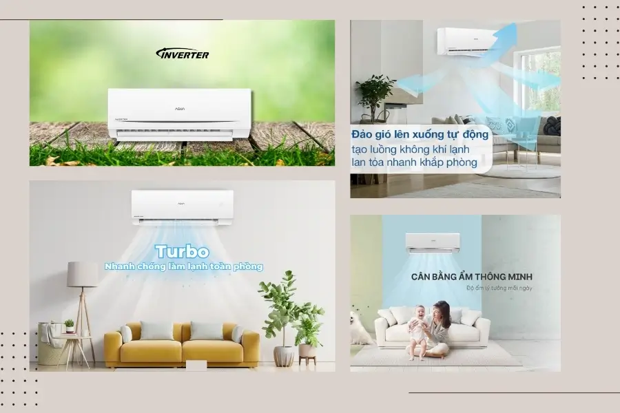 Đánh giá công nghệ điều hoà Aqua