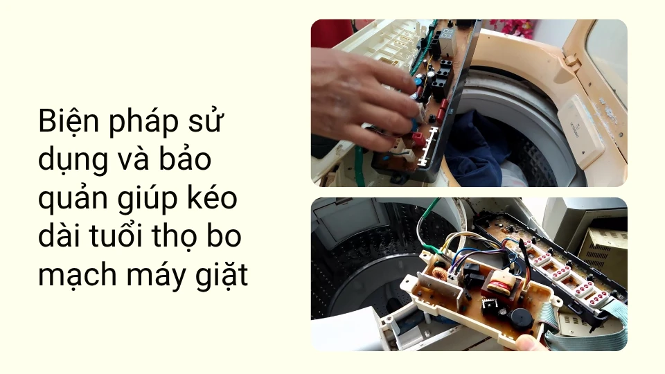 Các nguyên nhân dẫn đến tình trạng chập cháy board mạch máy giặt Các nguyên nhân dẫn đến tình trạng chập cháy board mạch máy giặt