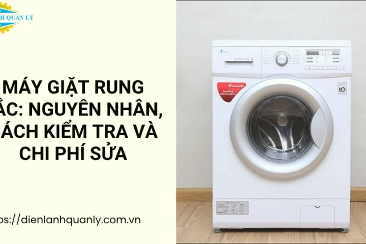 Máy giặt rung lắc