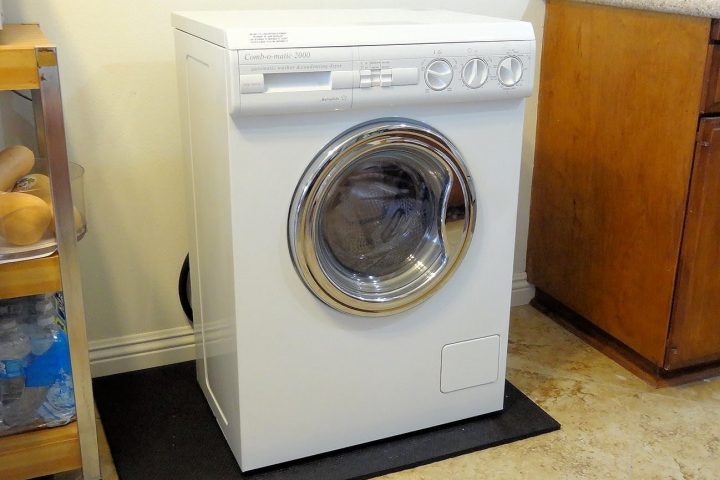 vị trí lắp đặt của máy giặt không đúng cách