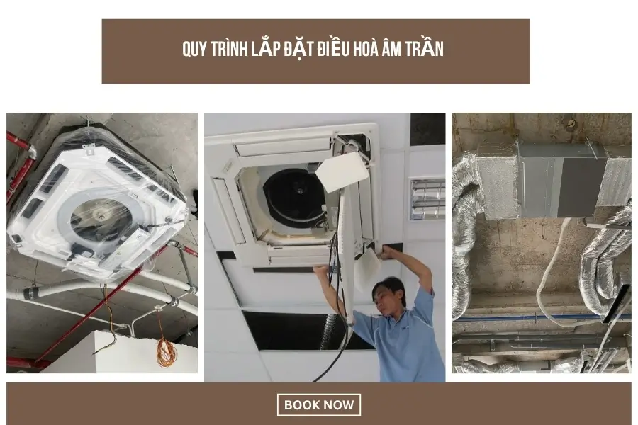 Quy trình lắp điều hoà đúng kỹ thuật