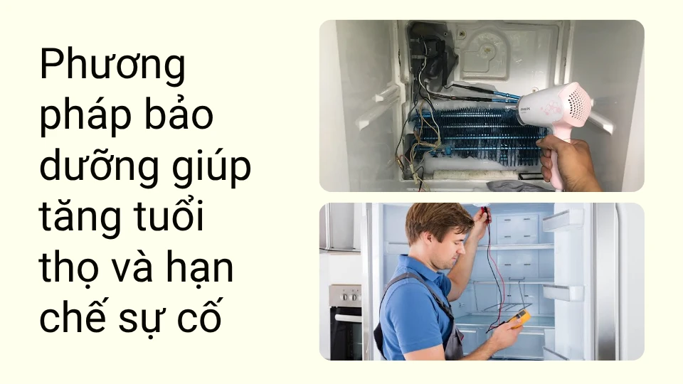 Phương pháp bảo dưỡng giúp tăng tuổi thọ và hạn chế sự cố