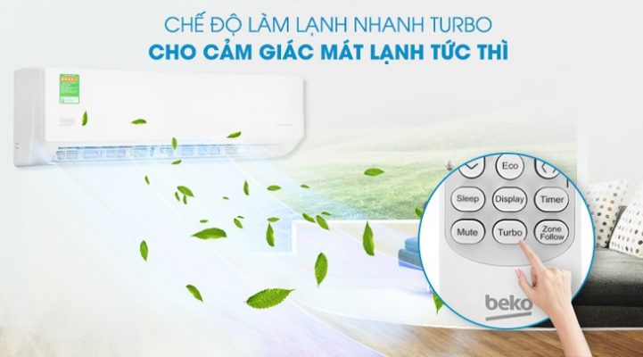 Chế độ Turbo trên máy lạnh