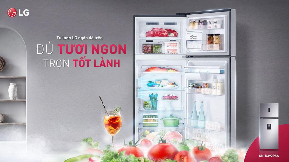 Mã lỗi tủ lạnh LG