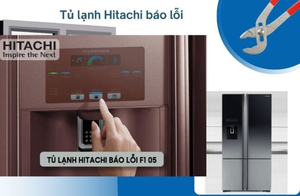 Tủ lạnh Hitachi báo lỗi