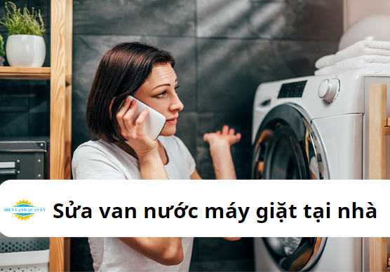 sửa van máy giặt