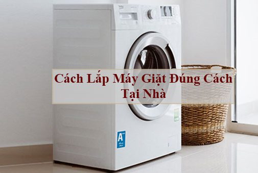 vị trí lắp đặt máy giặt