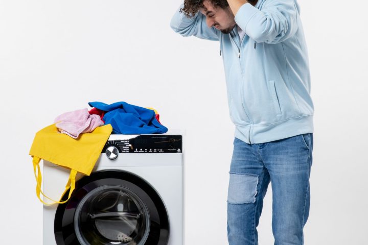 sửa máy giặt khi máy giặt không thoát được nước