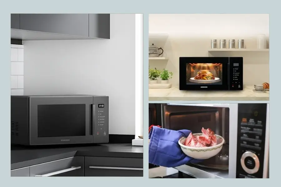 Những bảng mã lỗi lò vi sóng Samsung không hiển thị
