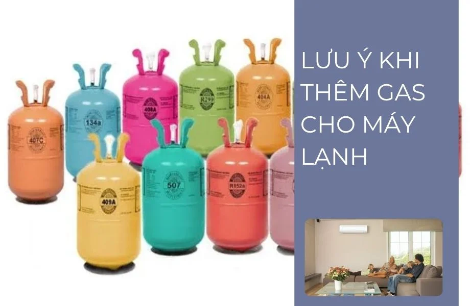 Lưu ý khi chọn gas phù hợp cho máy lạnh