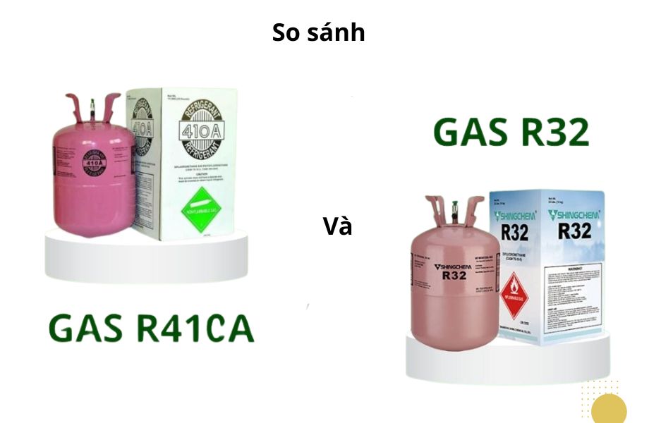 Nên dùng gas R32 hay R410 cho máy lạnh 