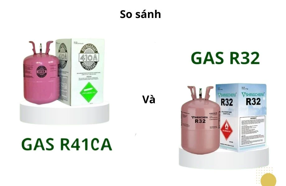 Nên dùng gas R32 hay R410 cho máy lạnh 