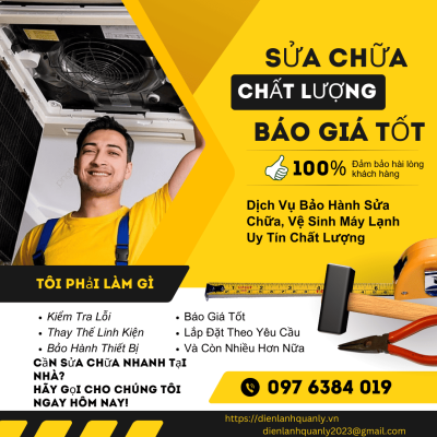 Dịch Vụ Sửa Máy Lạnh Quận 7 Tận Nơi! - 99% Hài Lòng