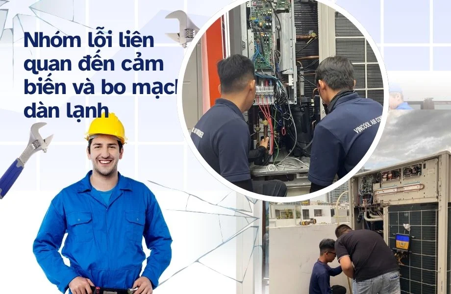 20 mã lỗi trên máy lạnh Samsung bo mạch dàn lạnh