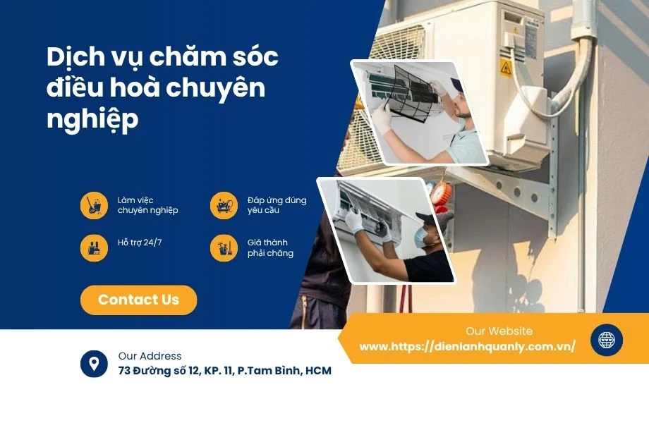 Chăm sóc điều hoà thường xuyên tại nhà