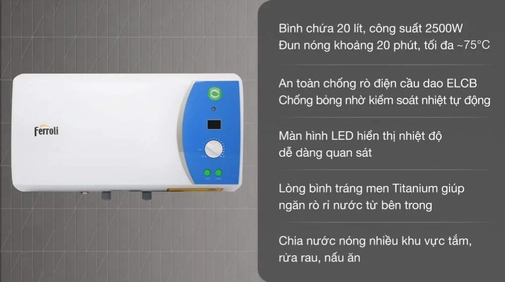 Bộ ổn định nhiệt TBST của máy nước nóng có tác dụng gì?