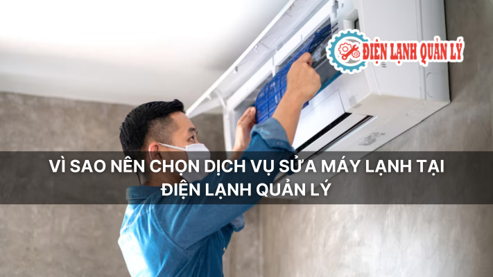 sửa máy lạnh quận 12 - Điện Lạnh Quản Lý