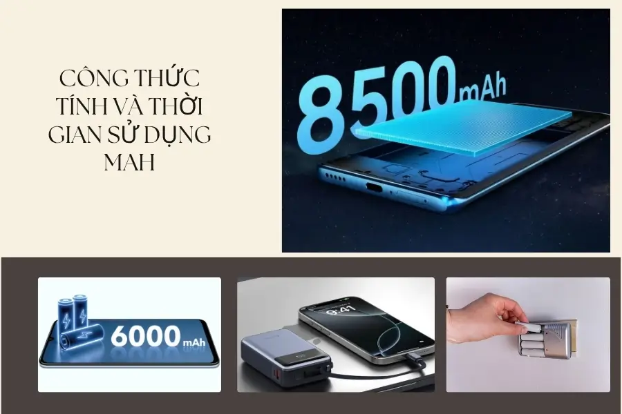 Công thức tính mAh là gì