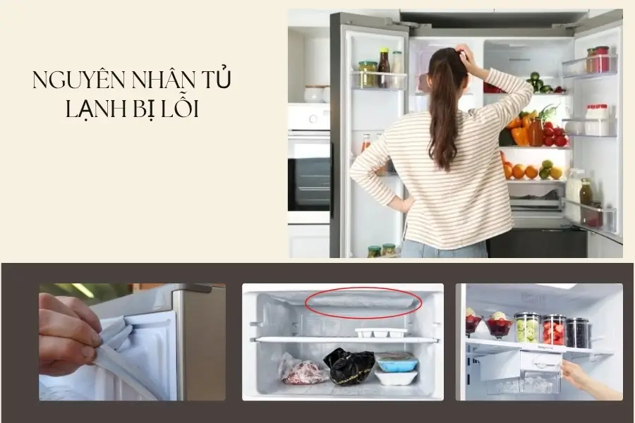 Nguyên nhân gây lỗi tủ lạnh thường gặp