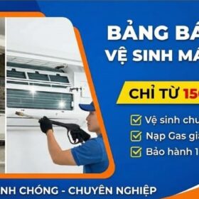 Bảng Báo Giá Vệ Sinh Máy Lạnh Của Điện Lạnh Quản Lý