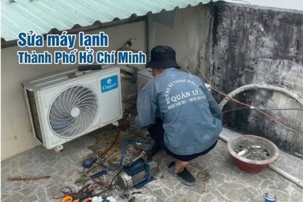 Thợ sửa máy lạnh tại nhà TPHCM chuyên nghiệp - Điện Lạnh Quản Lý