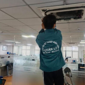 Sửa máy lạnh Bình Thạnh giá rẻ -Điện Lạnh Quản