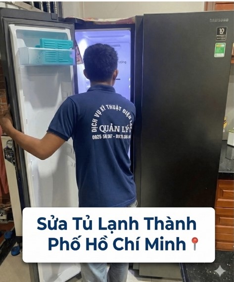 Hình ảnh sửa tủ lạnh tại Thành Phố Hồ Chí Minh (TPHCM)