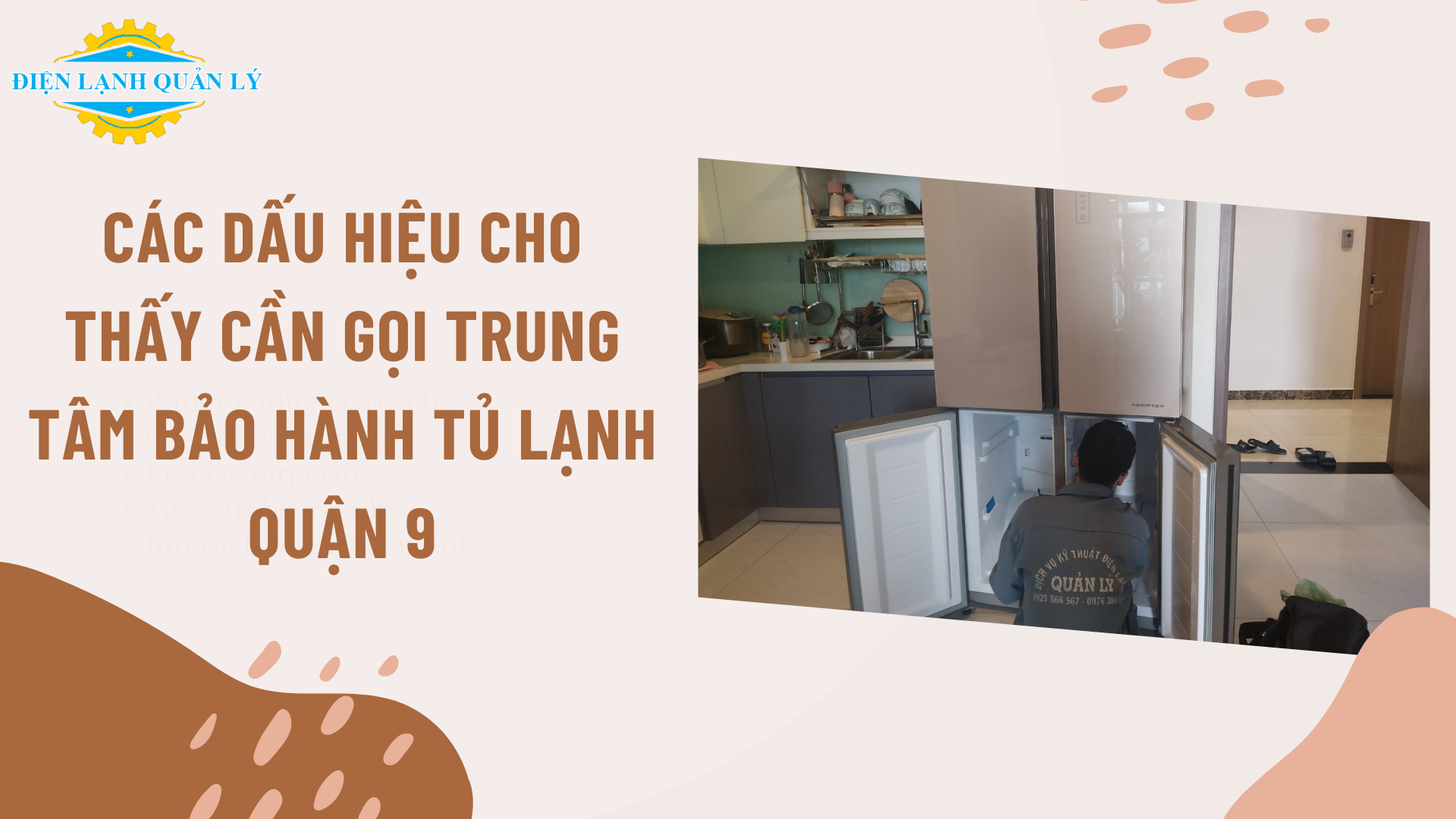 Các dấu hiệu cho thấy cần gọi trung tâm bảo hành tủ lạnh Quận 9