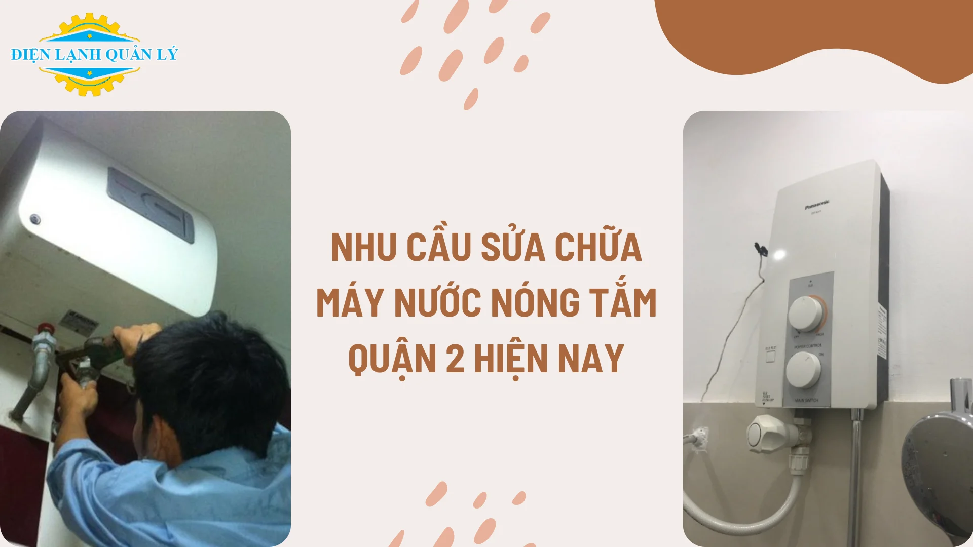 Nhu cầu sửa chữa máy nước nóng tắm Quận 2 hiện nay