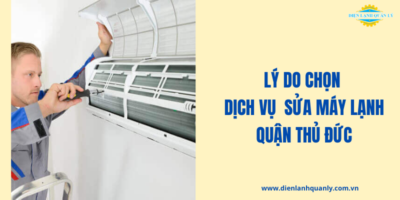 Lợi ích khi chọn dịch vụ sửa máy lạnh tại Thủ Đức uy tín